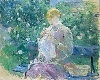 Berthe Morisot (1841-1895) : Berthe Morisot, Pasie cousant dans le jardin, 1881-1882 (c)Jean-Christophe Poumeyrol